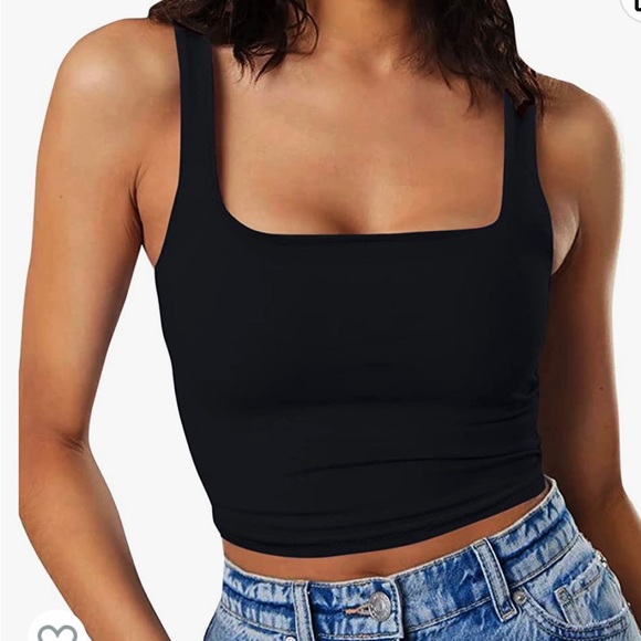 Leith Tops - NWT Leith Crop Tank Top